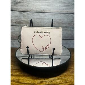 Michael Kors Jet Set “Love” Card/Coin Pouch